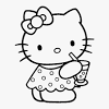 Kitty cat coloring pages printable. 1