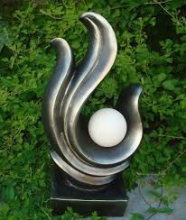 Large Garden Sculptures Cosmic Outdoor Light Modern Statue By Statues Sculptures Online Http Www Amazon C Modern Statue Outdoor Statues Garden Sculpture