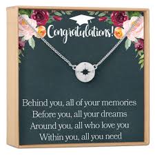 Graduation Gift Necklace For Girls College High School Elementary School Senior Graduation Multiple Necklace Styles Dear Ava