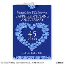 45th wedding anniversary gift for parents. 45th Wedding Anniversary Ideas For Parents
