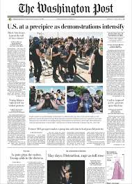 Why you can trust sky news. Rage And Anguish How The Us Papers Have Covered The George Floyd Protests Us News News Update Daily