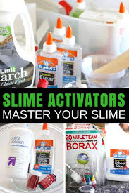 slime activator list for making your
