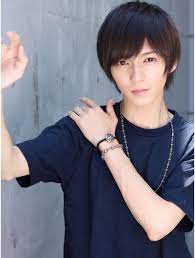 サラサラマッシュウルフ l018027414 ネイビー navy のヘアカタログ ホットペッパービューティー 中性的 髪型 マッシュ ウルフ メンズ ヘアスタイル