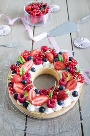Tarte Couronne Aux Fruits Rouges Pate A Choup Gateau Fruits Rouges Recette Gateau Fruit Recette Tarte