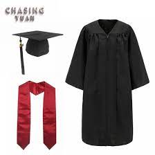 Browse our black graduation gown images, graphics, and designs from +79.322 free vectors graphics. China University Black Graduation Cap Robes With Red Stole China Graduation Gown And Wholesale Graduation Cap Price