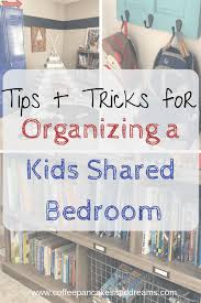 Bathroom hacks, kids room storage, small kids room, small space organization. Kids Shared Bedroom Organization Tips Clear The Clutter Challenge Week 4 Coffee Pancakes Dreams