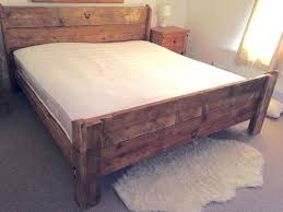 Uk Double Handmade Bespoke Rustic 100 Reclaimed Solid Wooden Bed Frame Vintage Farmhouse Shaby Shabby Chic Bed Frame Shabby Chic Bedding Shabby Chic Furniture