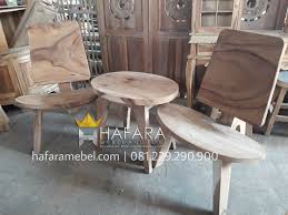 Meja Kursi Teras Mkt 1022 Hafara Mebel Toys And Frame Kursi kayu dengan sentuhan alam. meja kursi teras mkt 1022 hafara