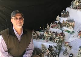 Is this the week you start decorating for the holidays? Fair Scene Depicted In Christmas Village