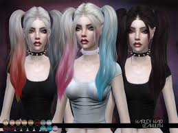 You are currently browsing sims 4 • harleyquinn • custom content. Sims 4 Harley Quinn Cc Hair Clothes Makeup More Fandomspot
