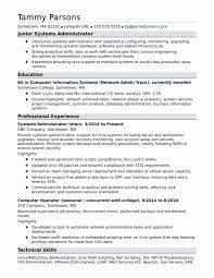 Information Technology Entry Level Resume Lovely Sample Resume For An Entry Level Systems Administrator Resume Skills Job Resume Examples Resume Examples