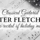 Solo Recital of Holiday Music event in Lancaster, PA