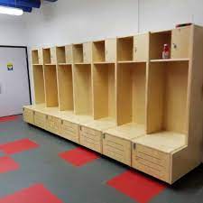 Sport Equipment Lockers Shelves Benches Storage Solutions Prolocker Locker Designs Soccer Room Athletic Locker