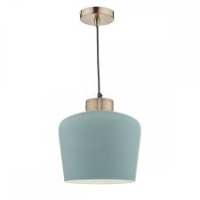 Ceiling lighting > blue blue ceiling lighting. Dar Lighting Sullivan Ceiling Pendant Light In Blue Green And Antique Copper Sul0123 Lighting From The Home Lighting Centre Uk