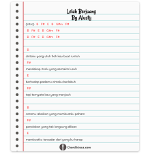 Chord Lelah Berjuang Cintaku Yang Utuh Tlah Kau Buat Runtuh Mendekap Rindu Yang Semakin Lusuh Berhadap Padamu Cintaku Ku Menyerah Bukan Lagu Merindukanmu Cinta
