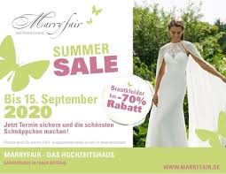 ❤ top qualität & günstiger preis. Marryfair Das Hochzeitshaus Bitburg Summer Sale Bei Marryfairbitburg Ab Dem 1 Juni 2020 Bis Zum 15 September 2020 Gibt Es Bis Zu 70 Auf Ausgewahlte Kleider Sichern