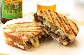 Cheese Steak Panini With Caramelized Onions Recipe Food Recipes Cheesesteak