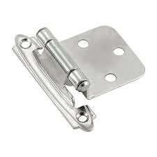 Amerock Bpr342926 Polished Chrome Pair Of Variable Overlay Self Closing Face Mount Hinges Overlay Hinges Amerock Self Closing Hinges