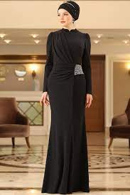 Robe de Soirée Noirée Noir AHN216