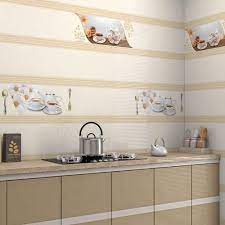 The only budget allows you how you can decorate your kitchen. Ceramic Kitchen Wall Tiles Size 1x2 Feet Thickness 5 10 Mm Rs 32 Square Feet Id 14370026848
