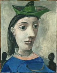 Woman with Green Hat