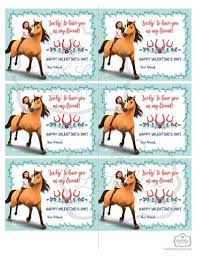 Spirit Riding Free Lucky Classroom Valentine Card Etsy Valentines Printables Free Printable Valentines Cards Horse Valentine