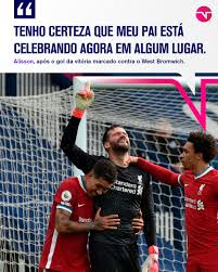Brankář alisson zařídil liverpoolu gólovou hlavičkou v páté minutě nastavení v anglické fotbalové lize vítězství 2:1 na hřišti west bromwiche. Xl68z5ryjlqim