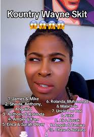 Nikki Kountry Waynes List of Cast Member Names