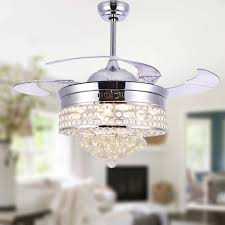 Outdoor ceiling fans should keep your outdoor space cool and breezy. Unique Caged Ceiling Fan With Remote Led Light Retractable Blades 42 Inches 42 Inches Overstock 28174122