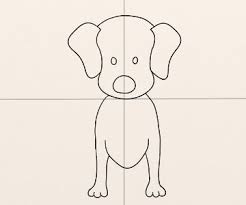 Desene cute usoare cu animale. Cum Se Deseneaza Un Catel By Oana