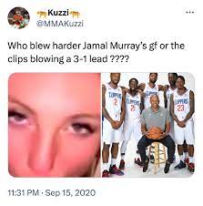 jamal murray girlfriend b------ meme | Jamal Murrays Girlfriend Sex Tape  Leak | Know Your Meme