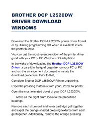 K dispozici pro windows, mac, linux a mobile. Brother Dcp L2520dw Driver Brother Dcp L2520dw Driver Download By Brotherusa Printer Issuu