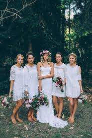 Jennifer Gifford Fleur Second Hand Wedding Dress On Sale 55 Off White Bridesmaid Bridesmaid Dresses Boho White Bridesmaid Dresses