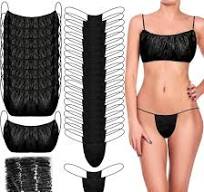150 Pcs Disposable Bras and Panties Set Included 50 Pieces ...