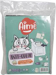 Le choix de la litière est crucial pour éviter les odeurs indésirables. Aime Filtres Anti Odeurs Pour Maison De Toilette Pour Chat X3 Au Charbon Actif Detruit Les Mauvaises Odeurs Amazon Fr Animalerie