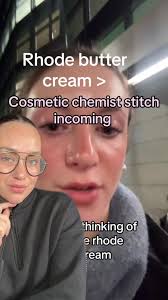 Why is the @rhode skin barrier butter giving this long lasting moisturizing  and hydrating effect? It comes down to the formula of course 😃 Original  video: @rachelblumenstein #cosmeticchemist #rhode ...