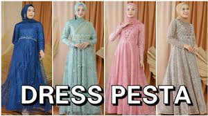 Baju gaun untuk pesta malam dan siang menjadi idaman setiap wanita saat menggunakan pakaian modern ini. 12 Model Baju Gamis Pesta Pernikahan Muslim Terbaru 12 12 Desain Baju Gamis Pesta Wedding Diary Hijaber