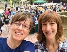 Pro-democracy and anti-trump rally in Leesburg, FL