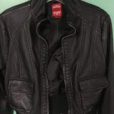 Therapy By Lane Crawford Black Faux Leather Jacket Black Faux Leather Jacket Faux Leather Jackets Leather Jacket
