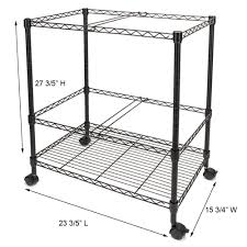 The ball continues rolling and rolling until the mesh is fully formed. Office Furniture Accessories Bonnlo Premium 2 Tier Metal Rolling File Cart For Letter Size And Legal Size Folder Mesh Organizer Cart With 4 Rolling Wheels Black 23 6 X 15 7 X 27 6 Inches