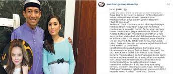 Walaupun ketika sesi sidang media drama popular spa q yang kini bertukar judul kepada spa qistina. Nora Danish Punca Rumah Tangga Fasha Sandha Jejai Goyah Gempak