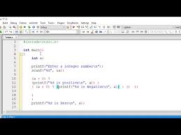 We can check this in three different ways. Positive Or Negative Or Zero Using Ternary Operator C Program