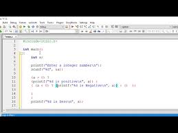 We can check this in three different ways. Positive Or Negative Or Zero Using Ternary Operator C Program