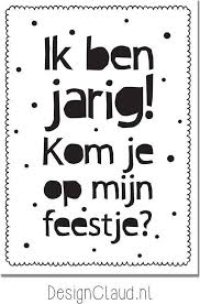 Bol Com Designclaud Uitnodiging Kinderfeestje Zwart Wit 12 Stuks Designclaud