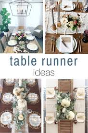 When A Fall Table Runner Is Stunning Farmhouse Table Runners Farmhouse Table Setting Fall Dining Table