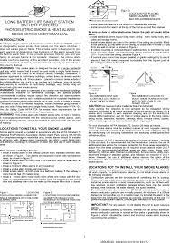 The model and manufacturing information of the recalled smoke detector and carbon monoxide alarms is located on the backs of the devices. Smh01 Wireless Smoke Heat Semsor User Manual Sd360 English User Manual 20120706 Zhuhai Ftz Oplink Communications