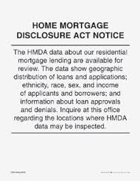 Home Mortgage Disclosure Act Notice Free Shipping Home Mortgage The Borrowers Mortgage
