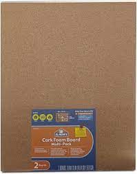 A cork oak will outlast its harvesters, living to be 200 years old, with about 20 productive yields over its are cork boards available in different colors? Amazon Com Elmer S 950086 Cork Foam Board 16 X 20 Inches 2 Count Office Products