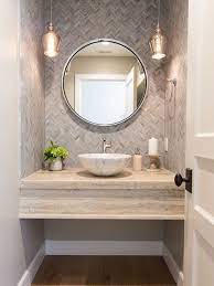 Small bathroom vanity dimension ideas. Small Bathroom Vanities And Sink You Can Crunch Into Even The Teeny Bathroom Modern Bathroom Des Bathroom Wallpaper Modern Modern Powder Rooms Bathroom Design
