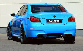 M5 Baby Blue G Power Bmw M5 Bmw Cars Bmw